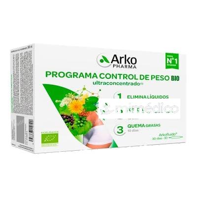 ARKOFLUIDO PROGRAMA CONTROL PESO BIO 30 AMP 10 ML ARKOPHARMA