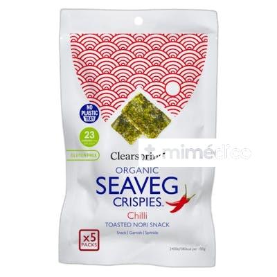 ALGA NORI TOSTADA CON CHILI  MULTIPACK SNACK 5UDSX4G CLEARSPRING