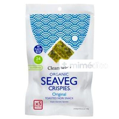 ALGA NORI TOSTADA MULTIPACK SNACK 5UDSX4GR. CLEARSPRING