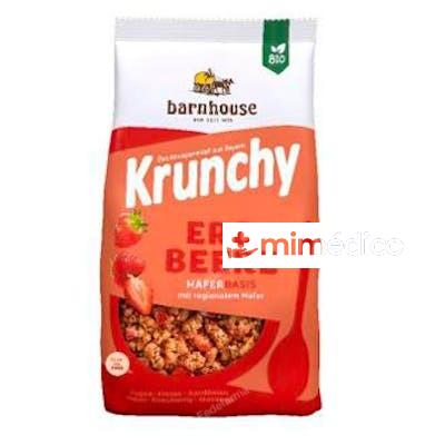MUESLI KRUNCHY FRESAS 375  GR BIO BARNHOUSE