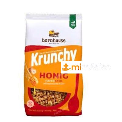 MUESLI KRUNCHY MIEL  600 GR BIO BARNHOUSE