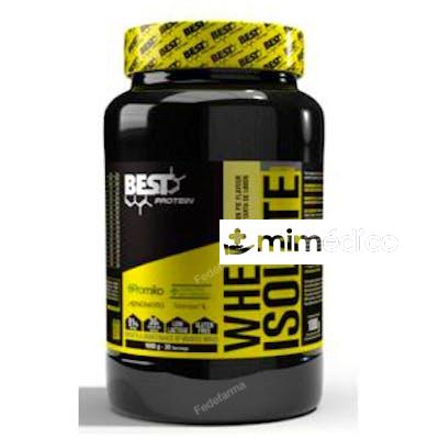 WHEY ISOLATE LIMON  PROTEINA 91% 1000 GR BEST PROTEIN