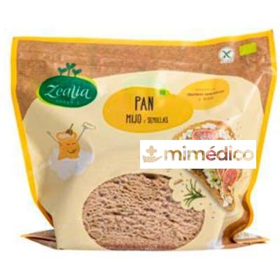 PAN DE MIJO Y SEMILLAS 330GR. BIO ZEALIA