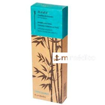 CEPILLO DENTAL BAMBOO SUAVE PACK 4UDS BADS