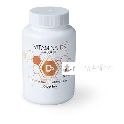 VITAMINA D3 4000 UI 60 PERLAS N&N NOVA NUTRICION