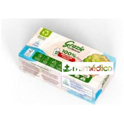 PAÑUELOS FACIALES TRIPLE CAPA  80 UDS BIO GRAZIE NATURAL