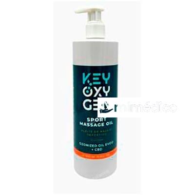 KEYOXYGEN SPORT MASSAGE OIL 500ML. KEYBIOLOGICAL