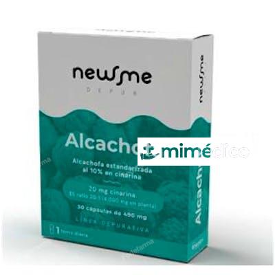 NEWME DEPUR ALCACHOFA 490MG 30 CAP HERBORA