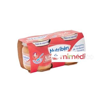 NUTRIBEN POTITO MENESTRA DE VERDURAS CON TERNERA 2X120 G NUTRIBEN