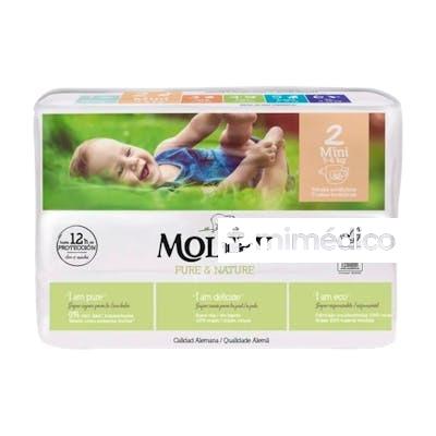 MOLTEX PURE AND NATURE PAÑAL T2 36 UN MOLTEX