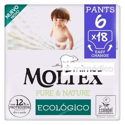 MOLTEX PURE AND NATURE PANT T6  18 UN MOLTEX