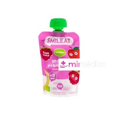 SMILEAT POUCH YOGUR  FRAMBUESA 100 GR ECO SMILEAT