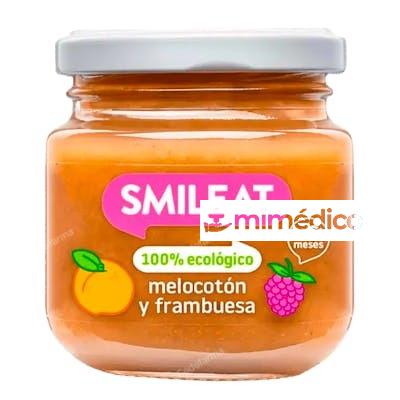 SMILEAT TARRITO 130 G FRAMBUESA Y MELOCOTON ECO SMILEAT