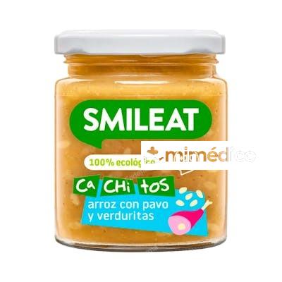 TARRITO C/CACHITOS DE ARROZ-PAVO-VERDURAS 230G ECO SMILEAT