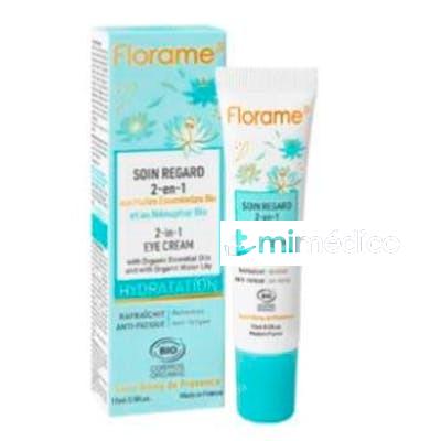 CONTORNO DE OJOS 2  EN 1 15 ML BIO  HYDRATATION FLORAME