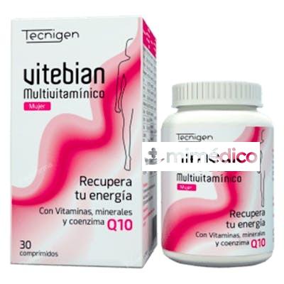 TECNIGEN VITEBIAN MUJER Q10 30 COMP TECNIGEN