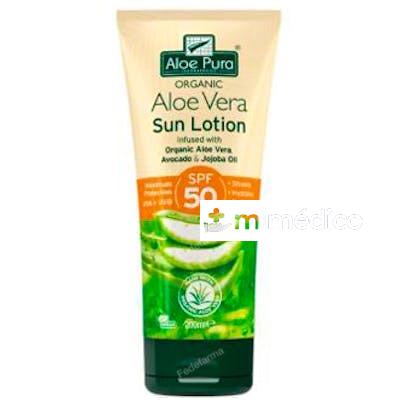 PROTECTOR SOLAR FACTOR 50 ALOE PURA 200 ML MADAL BAL