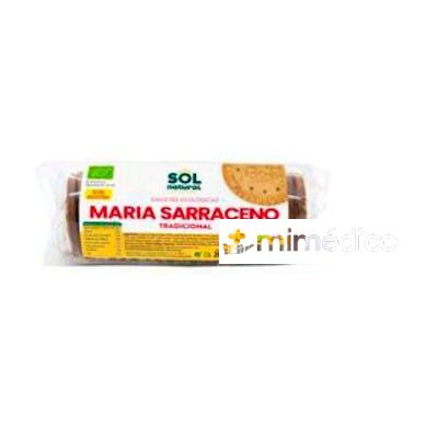 GALLETAS MARIAS TRIGO SARRACENO TRADICIONAL 200 GR BIO SOLNATURAL