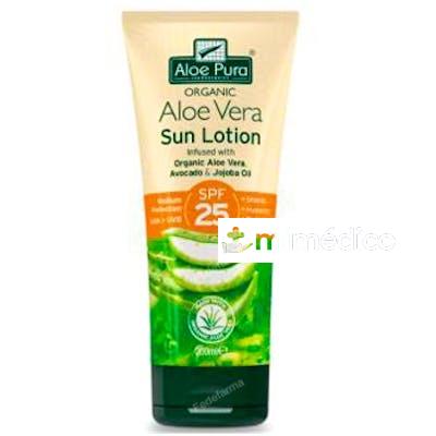 PROTECTOR SOLAR FACTOR 25 ALOE PURA 200 ML MADAL BAL