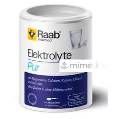 ELECTROLITO PURO POLVO 170 GR VEGAN SIN GLUTEN RAAB VITALFOOD