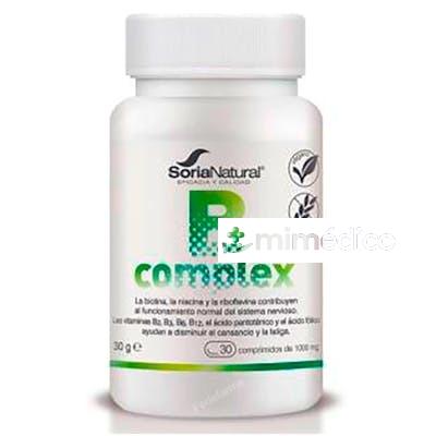 B COMPLEX  100MG 30 COMP SORIA NATURAL