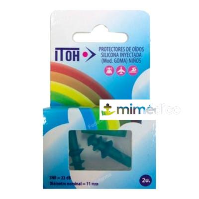 CORYSAN TAPON OIDO SILI INYECT ITOH INFANTIL 2 UN VERDE (906 CORYSAN
