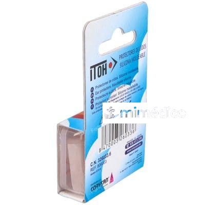 TAPON OIDO SILI MOLDEABLE ITOH 6 UN ROSA (906003) CORYSAN