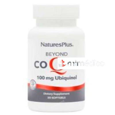 BEYOND CO Q10 UBIQUINOL 100 MG 30 PERLAS NATURES PLUS