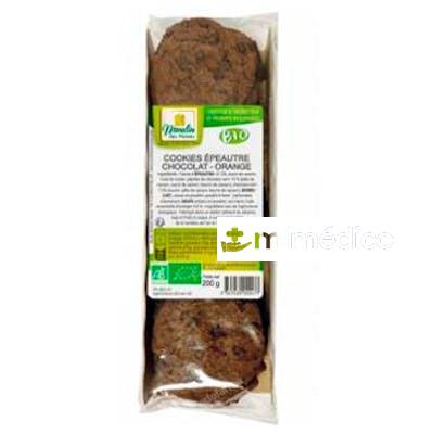 GALLETA COOKIES ESPELTA NARANJA 200 GR BIO MOULINDESMOINES