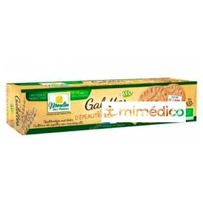 GALLETA DE ESPELTA PURA MANTEQUILLA 125 GR BIO MOULINDESMOINES