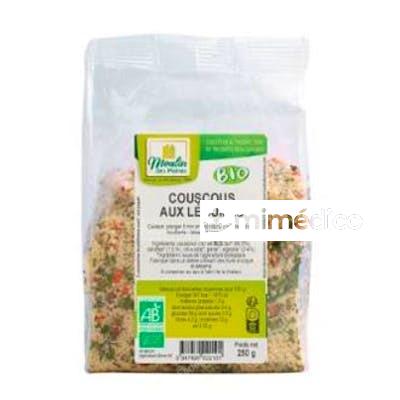 CUSCUS CON VERDURAS 250GR BIO MOULINDESMOINES