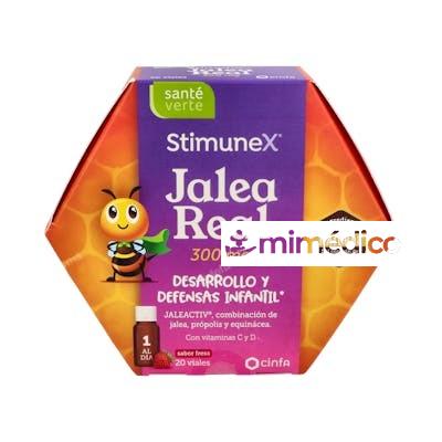 STIMUNEX SANTE VERTE JALEA REAL INFAN 300 MG 20 VIALES 10 ML CINFA