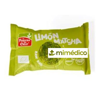 BARRITA ENERGY BALL MATCHA LIMON 20UDS ECO SIN GLUTEN VEGAN LA FINESTRA SUL CIELO