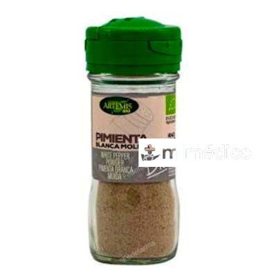 PIMIENTA BLANCA MOLIDA ESPECIA 40 GR BIO ARTEMIS BIO