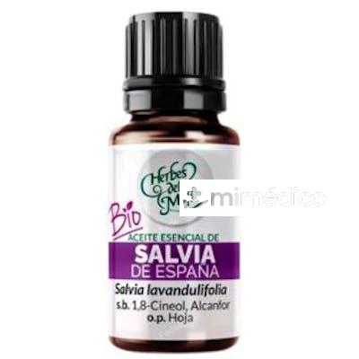 SALVIA DE ESPAÑA LAVANDULIFOLIA ACEITE ESENCIAL 10 ML ECO ARTEMIS BIO