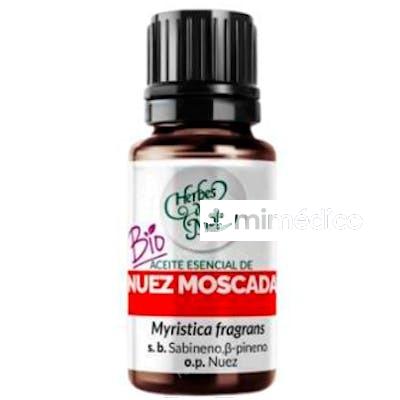 NUEZ MOSCADA ACEITE ESENCIAL 10 ML ECO ARTEMIS BIO