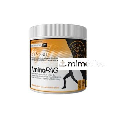 AMINO PAG COLAGENO NEUTRO 360 GR SIN GLUTEN VEGAN MEDERI NUTRICION INTEGRATIVA