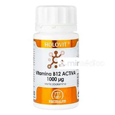 HOLOVIT VITAMINA B12 ACTIVA 1000 MG 50 CAP. EQUISALUD