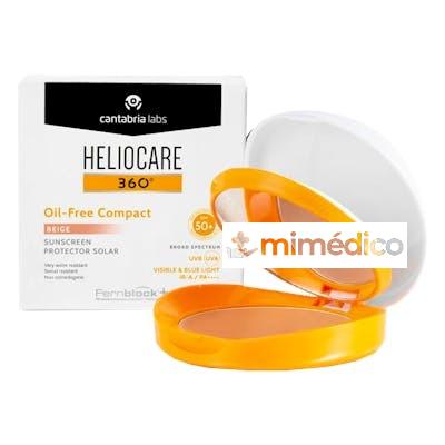 FOTOPROT HELIOCARE 360 OIL-FREE COMPACT SPF 50+ BEIGE 10 G HELIOCARE