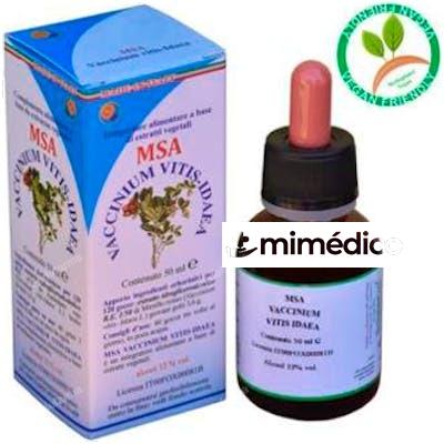 MSA VACCINIUM VITIS IDAEA ARANDANO ROJO JOVENES BROTES 50 ML HERBOPLANET