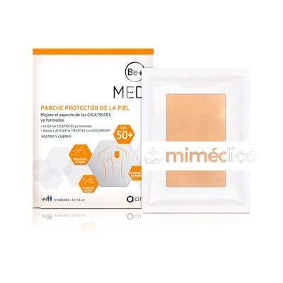 BE+ MED PARCHE PROTECTOR DE LA PIEL 5 PARCHES 7,5 CM X 5 CM BE+