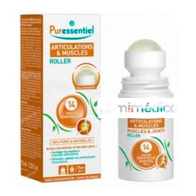 MUSCULOS Y ARTICULACIONES ROLLER CALOR 14AE 75 ML PURESSENTIEL