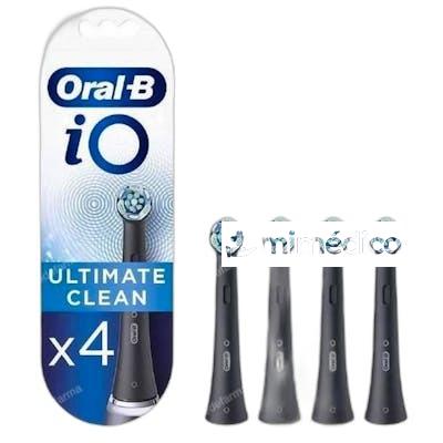 ORAL B RECAMBIO IO ULTIMATE CLEAN NEGRO 4 UN ORAL-B