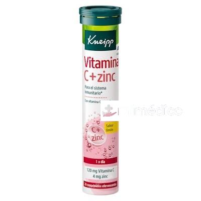 KNEIPP VITAMINA C + ZINC 20 COMP EFERV  LIMON KNEIPP