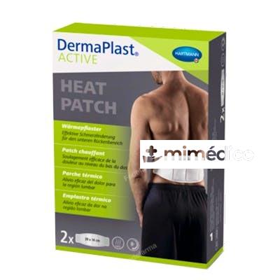 DERMAPLAST ACTIVE HEAT PATCH 2 UN 39 CM X 14 CM DERMAPLAST