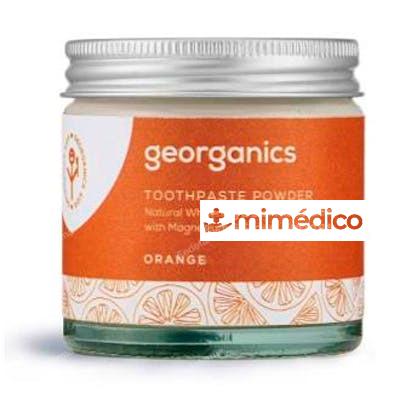 DENTIFRICO MINERAL NARANJA  POLVO 60 ML GEORGANICS