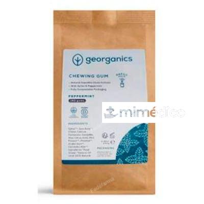 CHICLE MENTA Y XILITOL 160CHICLES. GEORGANICS