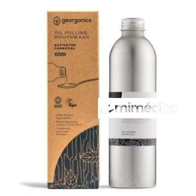 ENJUAGUE BUCAL CARBON ACTIVO 275 ML GEORGANICS