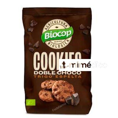 COOKIES TRIGO ESPELTA DOBLE CHOCO 200 GR BIOCOP