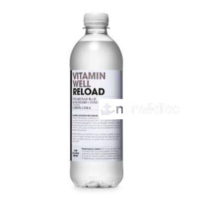 BEBIDA VITAMINADA RELOAD LIMON 500 ML VITAMIN WELL